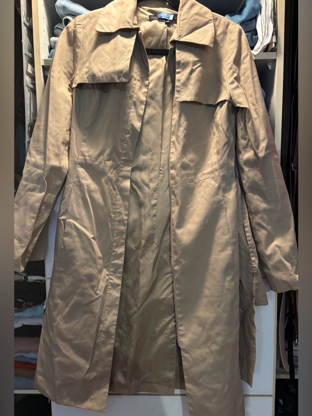 Classic Tan Trench Coat